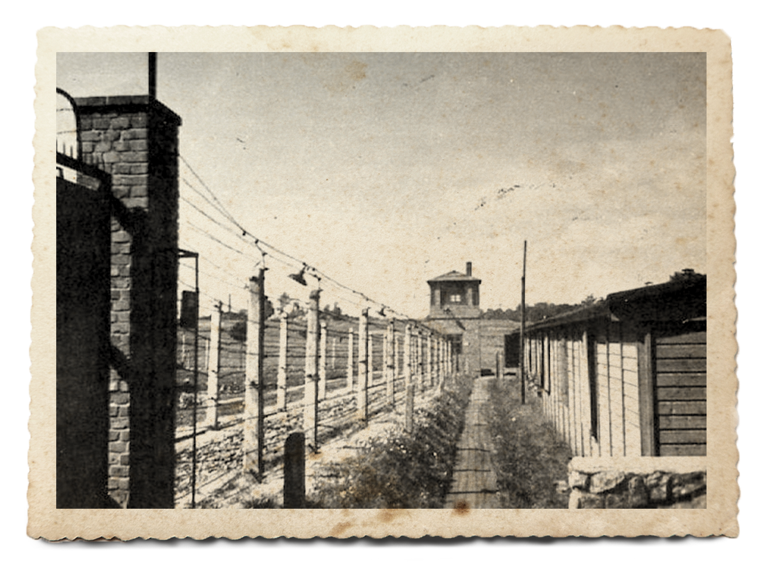 Historyczne zdjęcie obozu