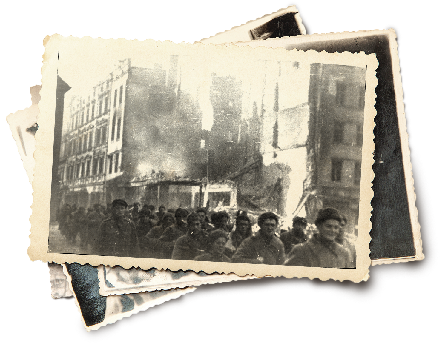 Deportacje Ślązaków - historyczne zdjęcie